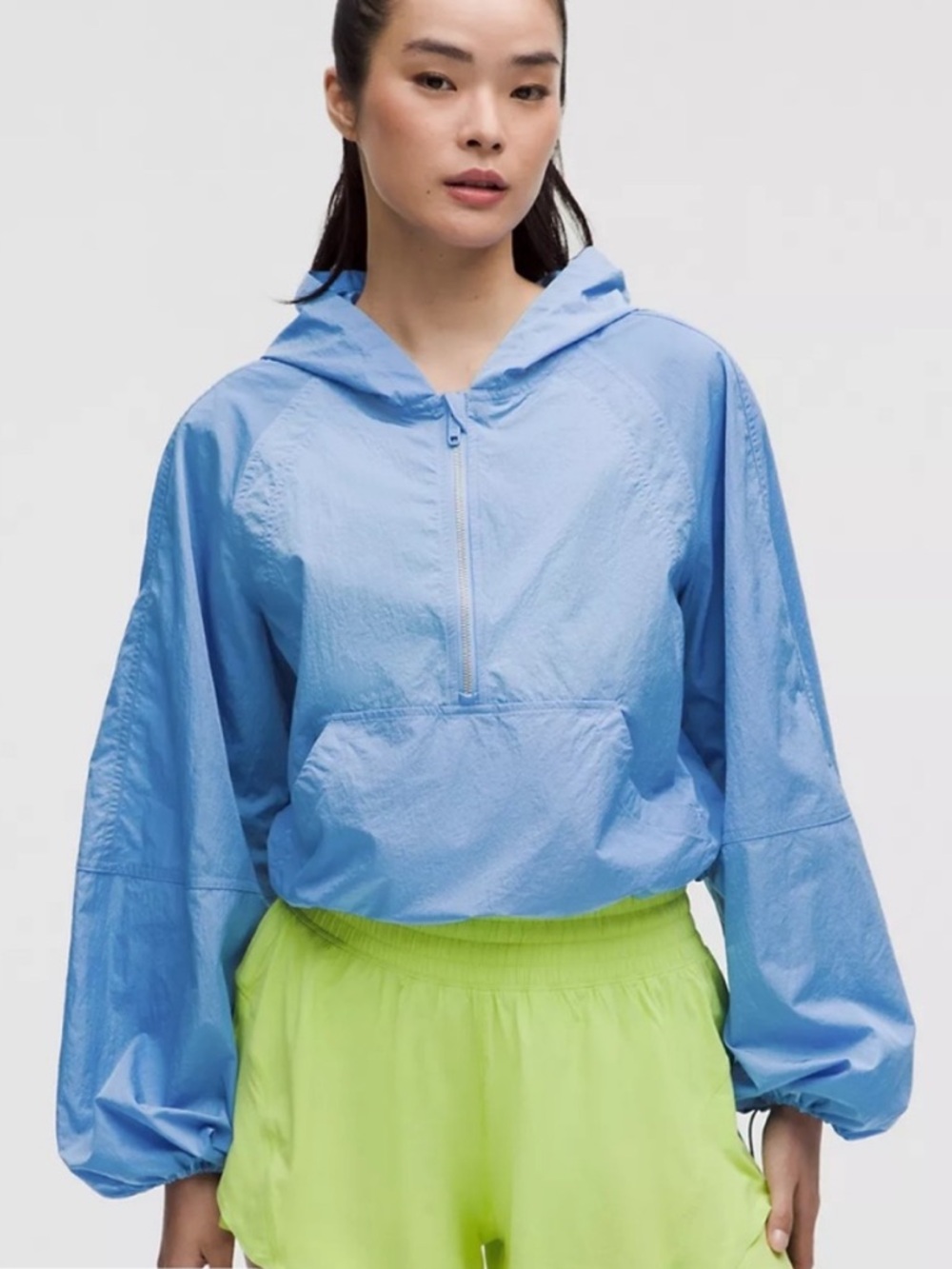 lululemon athletica Scuba Cropped Anorak Jacket Pool Party